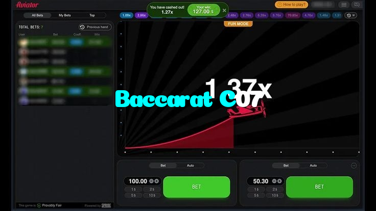 Baccarat C07 خوش آمدید بونس +600% پیشکش موبائل ایپ کے پروموشن سیکشن میں دکھائی دیتی ہے۔